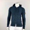 stone island cardigan 530B0 zip cappuccio