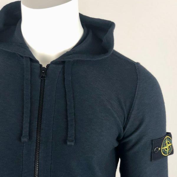 stone island cardigan 530B0 zip cappuccio